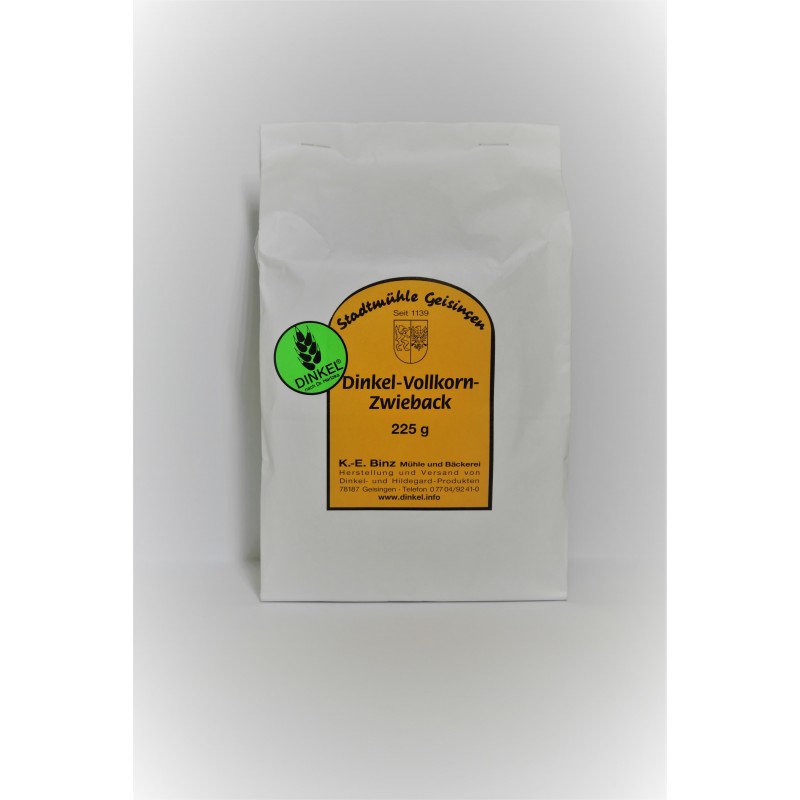 #0213 Špaldové celozrnné sucháre 225 g